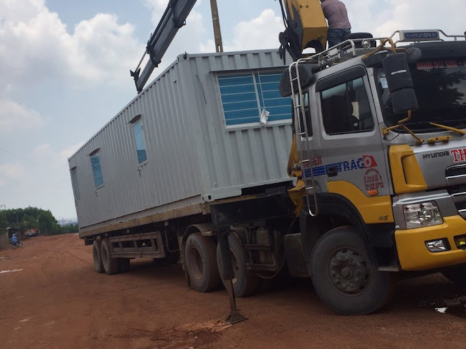 Nâng hạ container văn phòng 40 feet