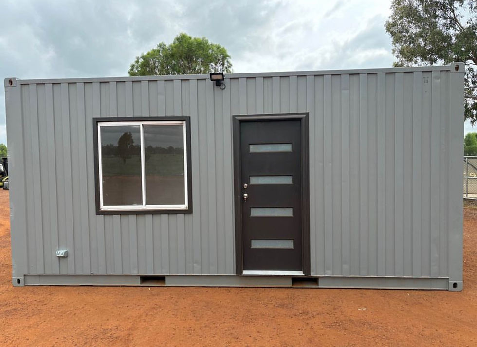 Nhà container 20 feet cơ bản
